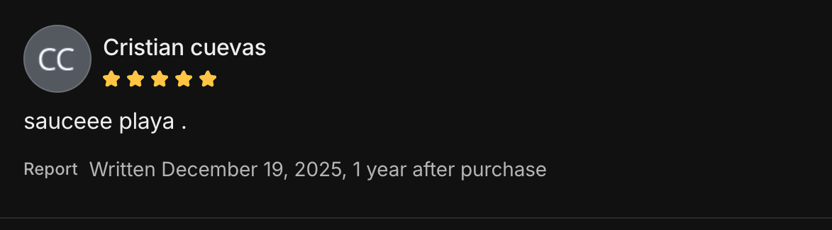 Five-star review of Andre's trading community 7